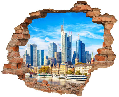 Wandsticker - Wanddurchbruch "Frankfurt am Main" Hauptbild